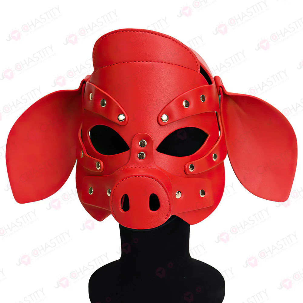 Pet Humiliation Roleplay Pig Mask - Image 7