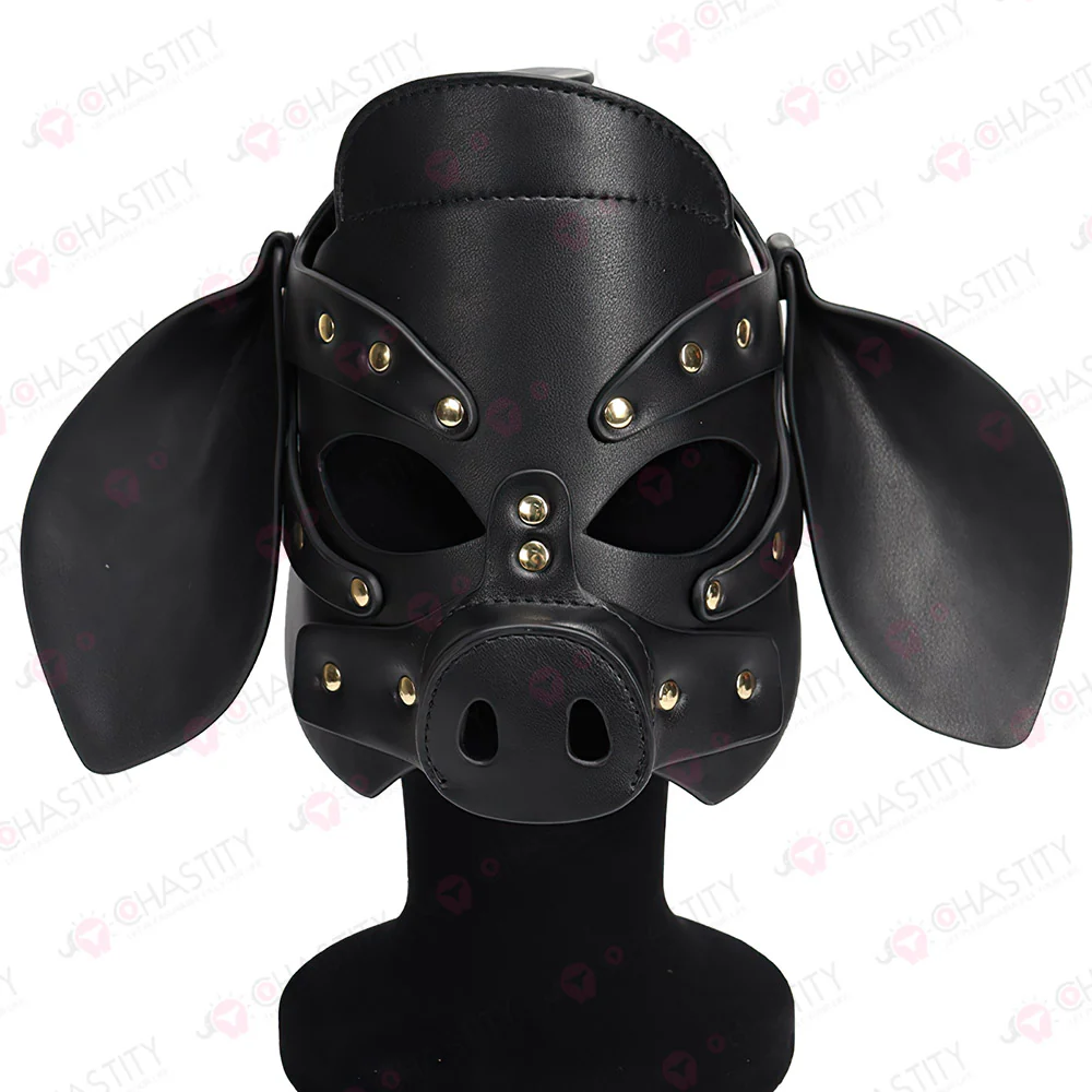 Pet Humiliation Roleplay Pig Mask - Image 8