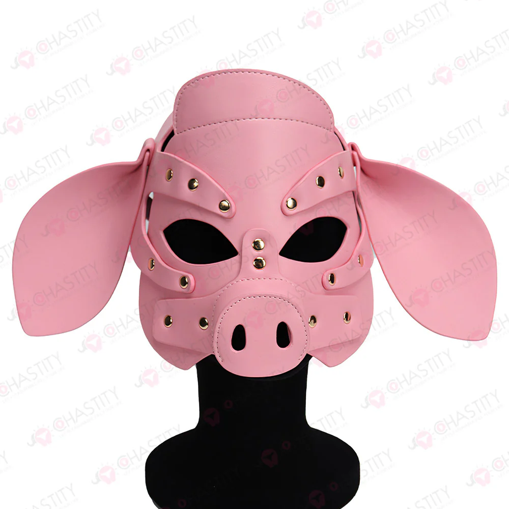 Pet Humiliation Roleplay Pig Mask - Image 9