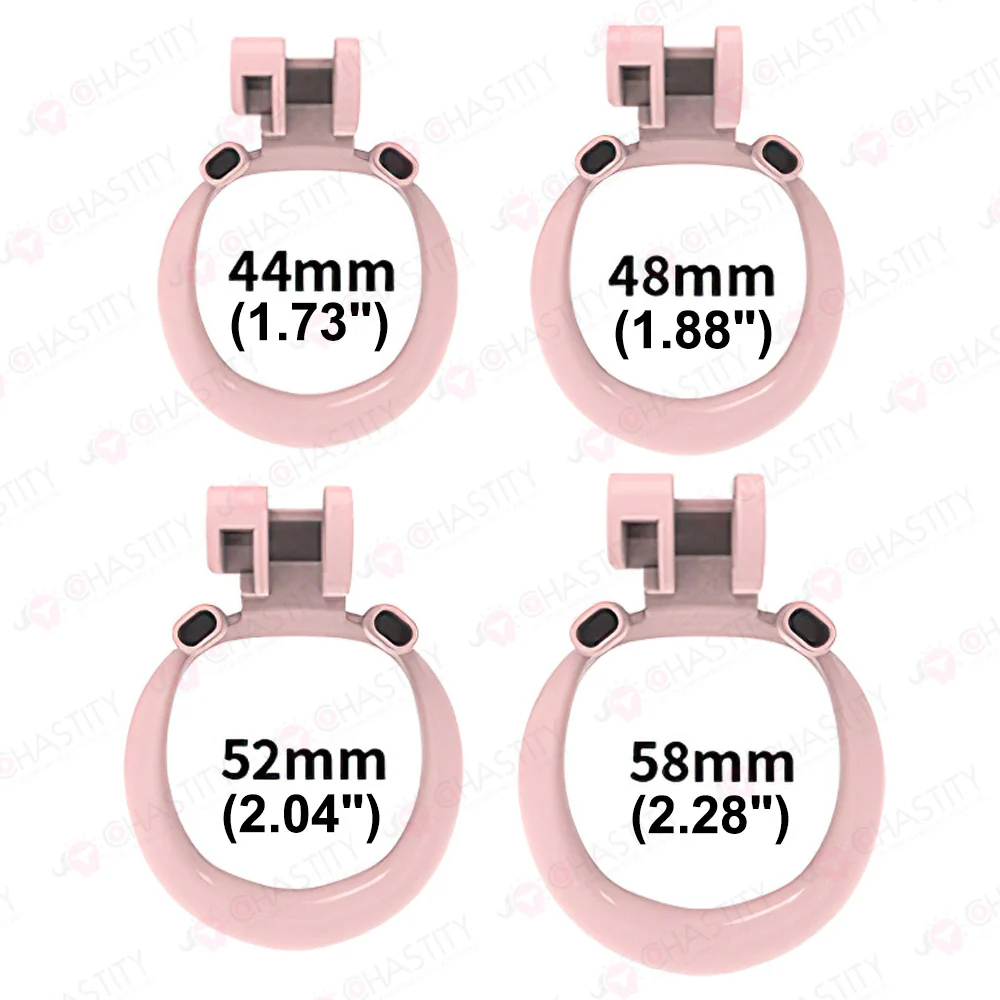 Q Peach Abstinence Adult Chastity Cage - Image 5