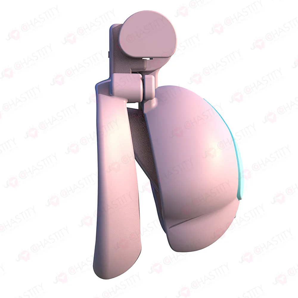Q Peach Abstinence Adult Chastity Cage - Image 6
