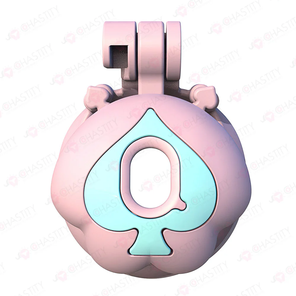 Q Peach Abstinence Adult Chastity Cage - Image 7