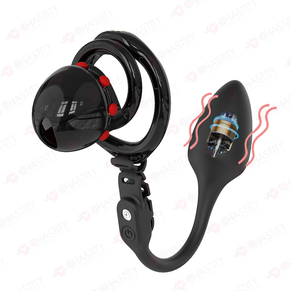 Semi-Open Boynapped Chastity Cage With Soft Nails - Image 12