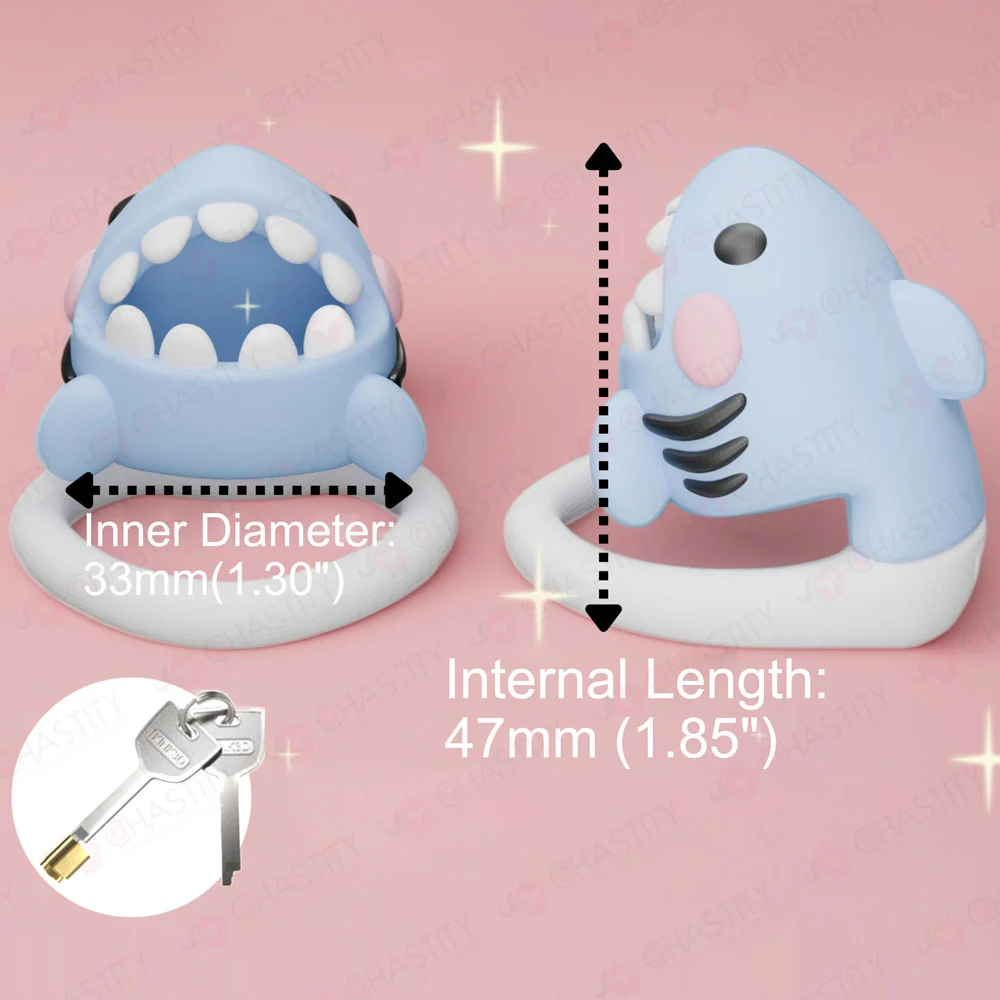 Shark Chastity Device Bondage - Image 3