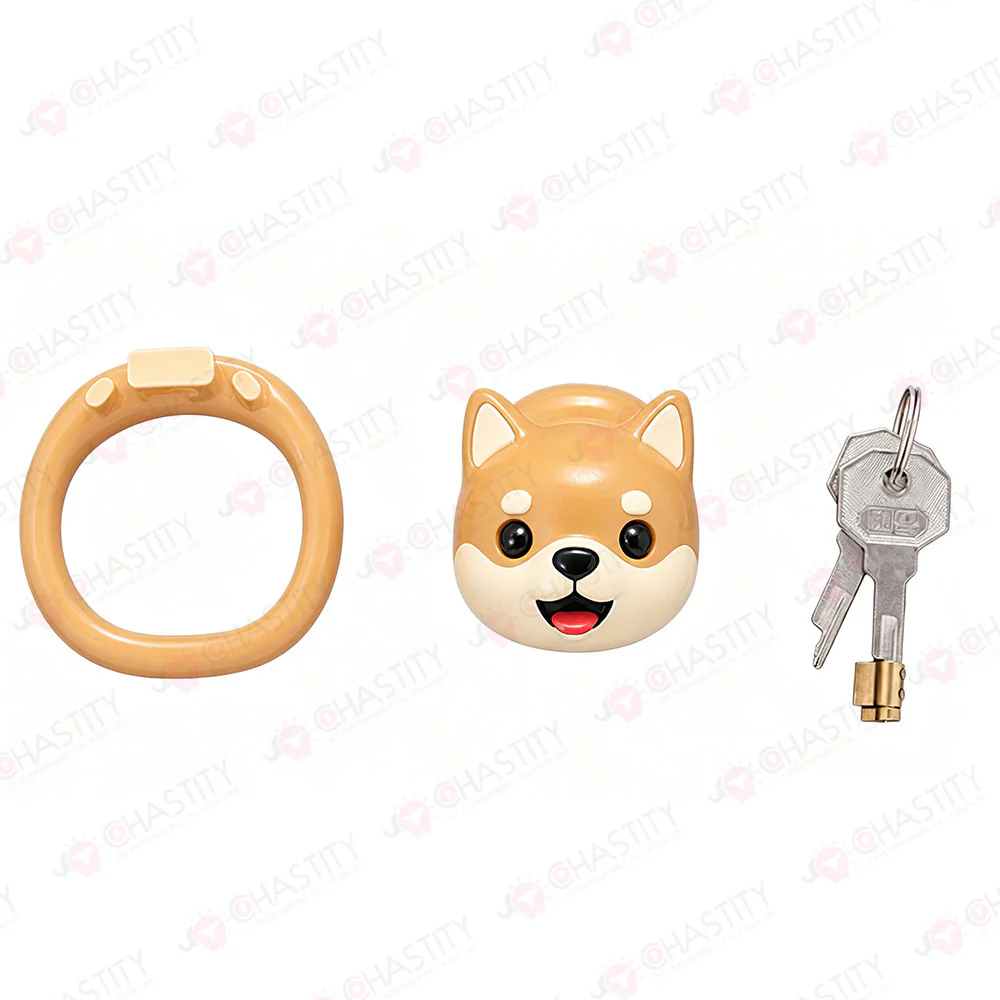 Anime Themed Shiba Charming Chastity Cage - Image 4