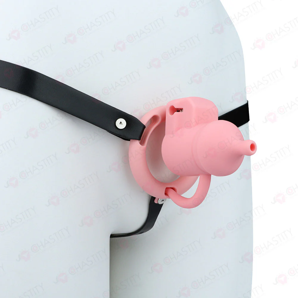 Silicone Baby Bottle Starter Chastity Cage - Image 8
