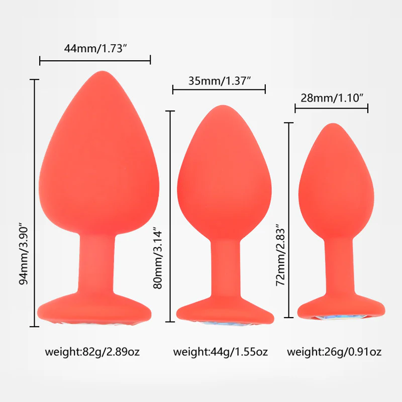 Silicone Butt Plug - Image 5