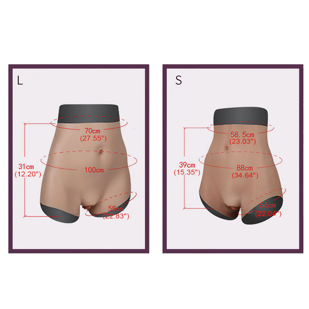 Silicone Fake Vagina Pants - Image 4