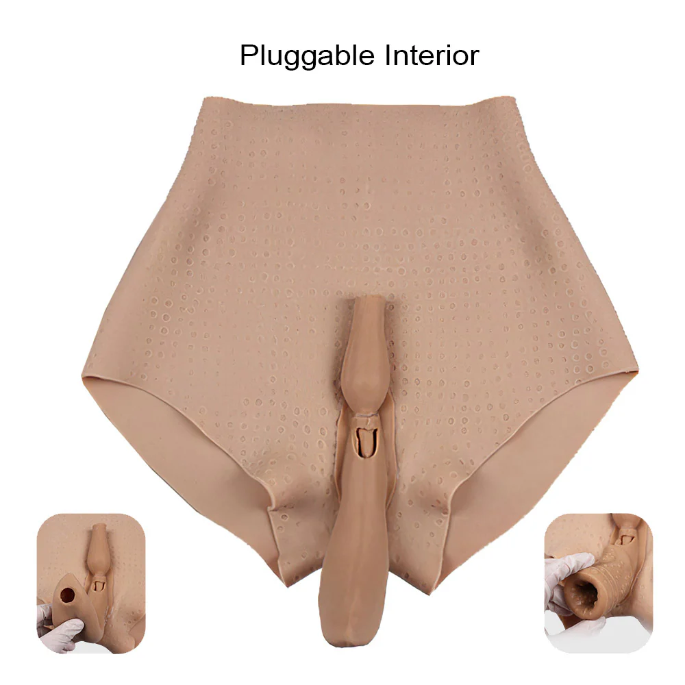 Silicone Fake Vagina Pants - Image 5
