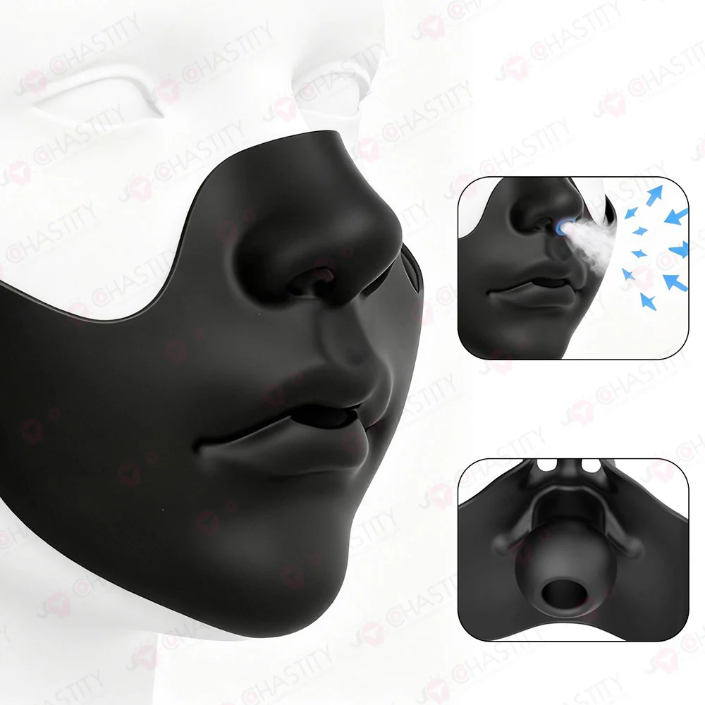 Silicone Mask With Gag - Image 5
