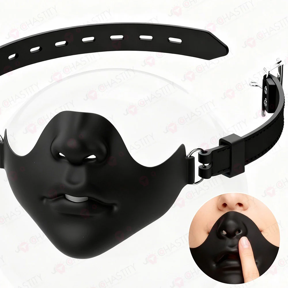 Silicone Mask With Gag - Image 6