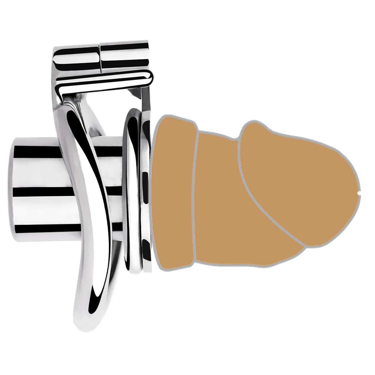 Sissy Extreme Inverted Chastity & Realistic Dildo - Image 11