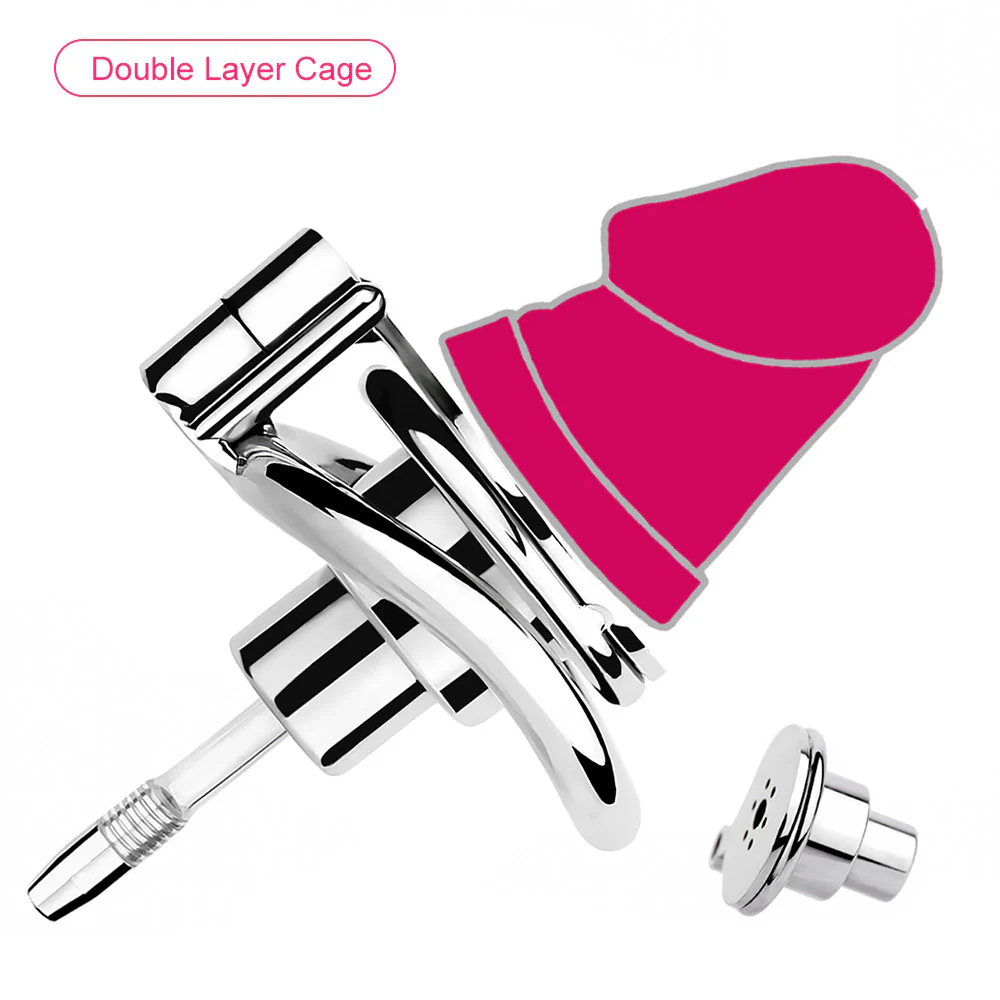 Sissy Extreme Inverted Chastity & Realistic Dildo - Image 13