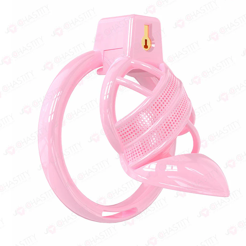 Sissy High Heels Chastity Cage With Remote Controlled Vbrating Butt Plug - Image 11