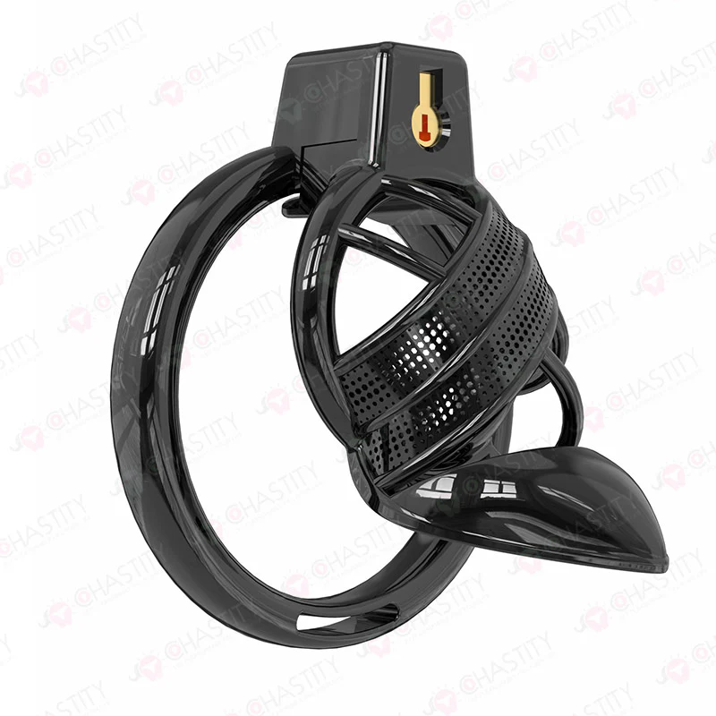Sissy High Heels Chastity Cage With Remote Controlled Vbrating Butt Plug - Image 12