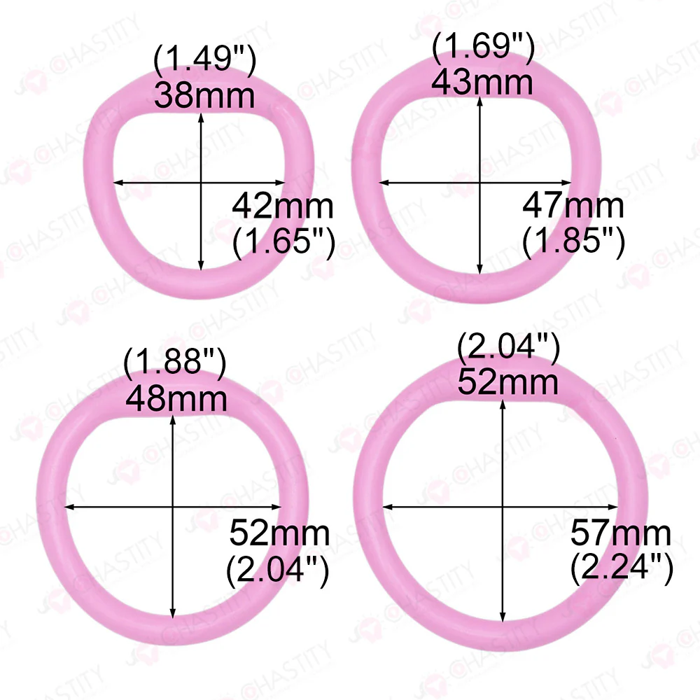 Sissy Pink Concealable Public Chastity Cage - Image 4