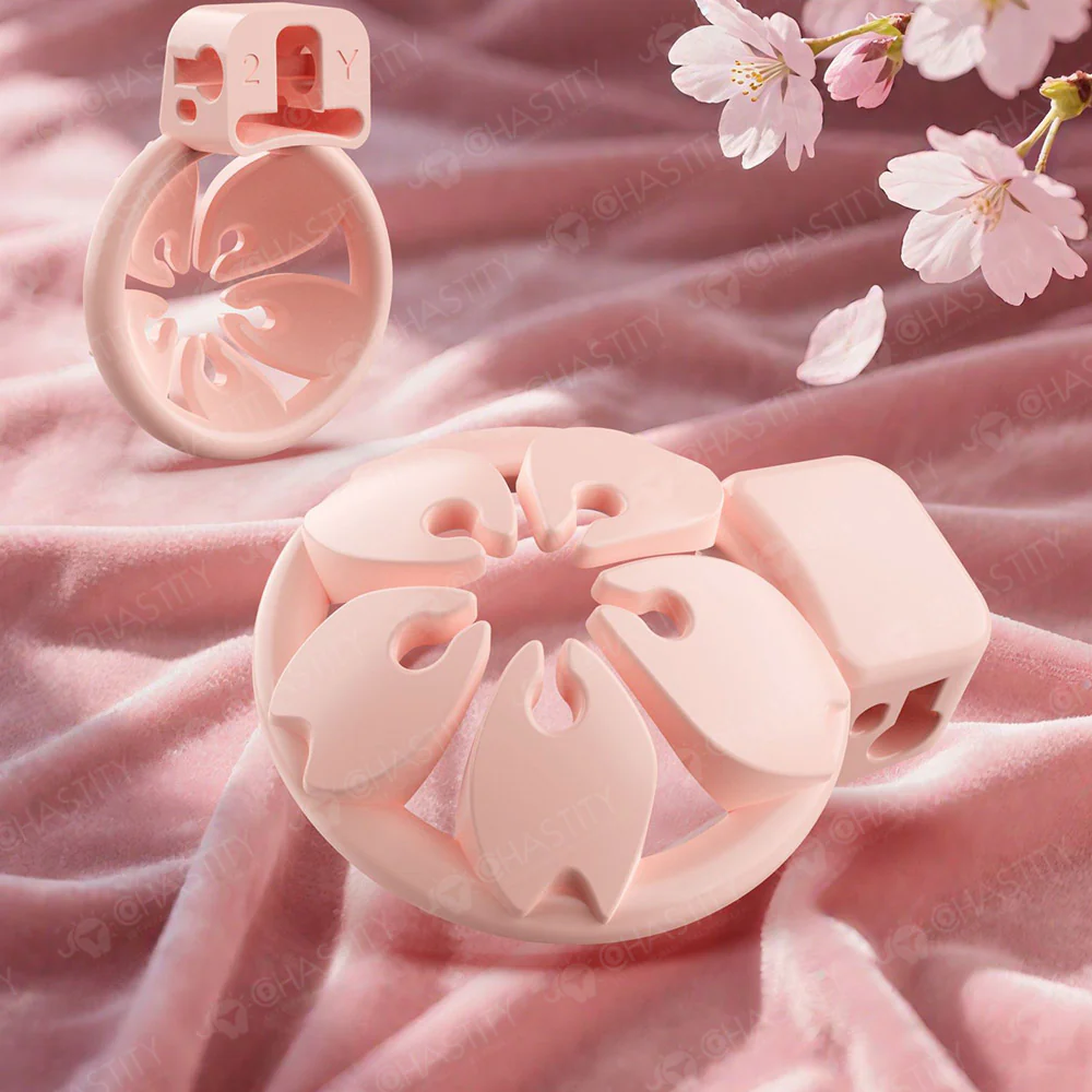 Sissy Sakura MTF Chastity Cage - Image 6
