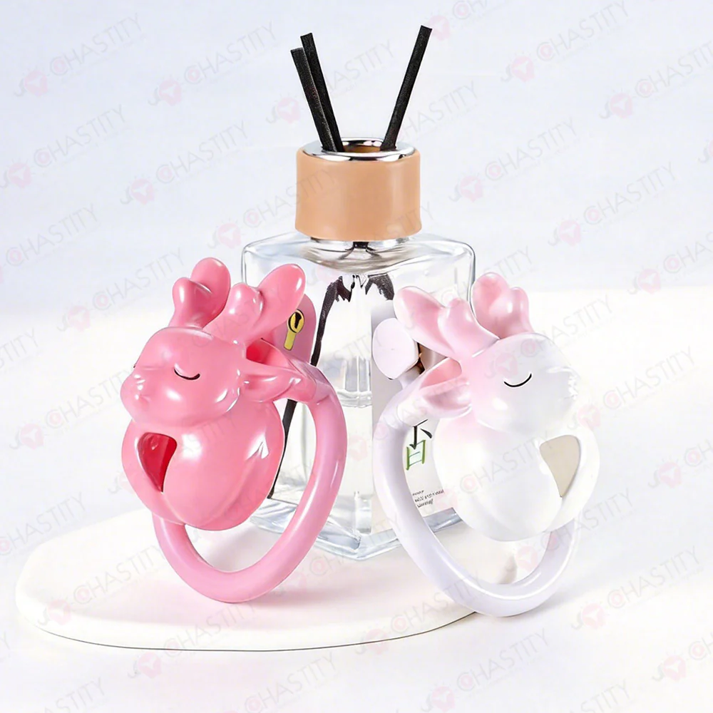 Sweet Dreams Sleeping Fawn Chastity Cage - Image 4