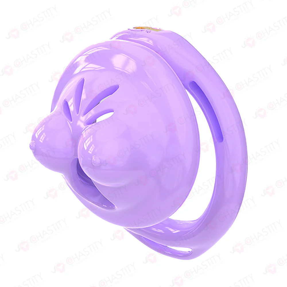 Soft Boobs Shaped Sexy Male Chastity - Image 11