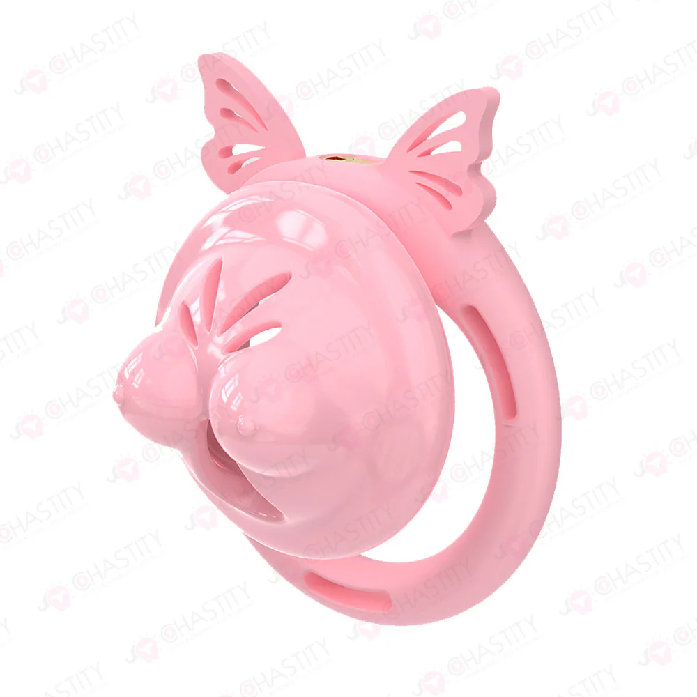 Soft Boobs Shaped Sexy Male Chastity - Image 12