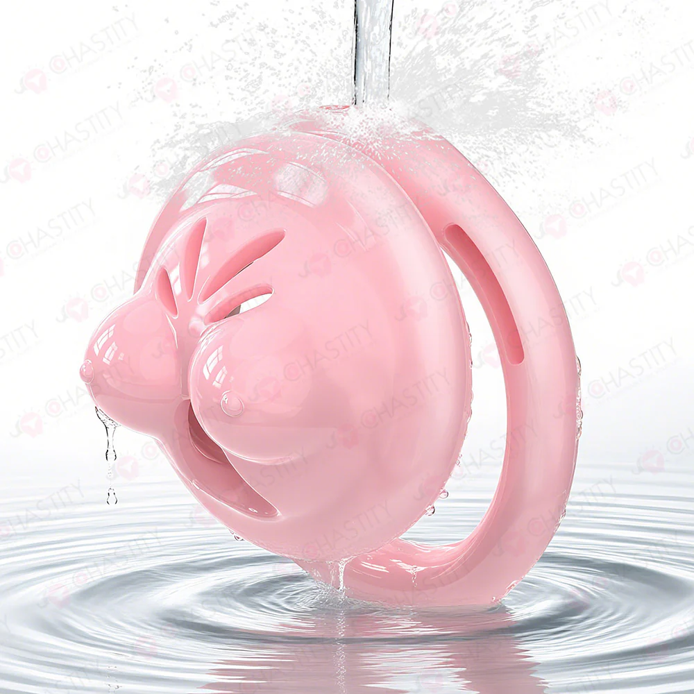 Soft Boobs Shaped Sexy Male Chastity - Image 2