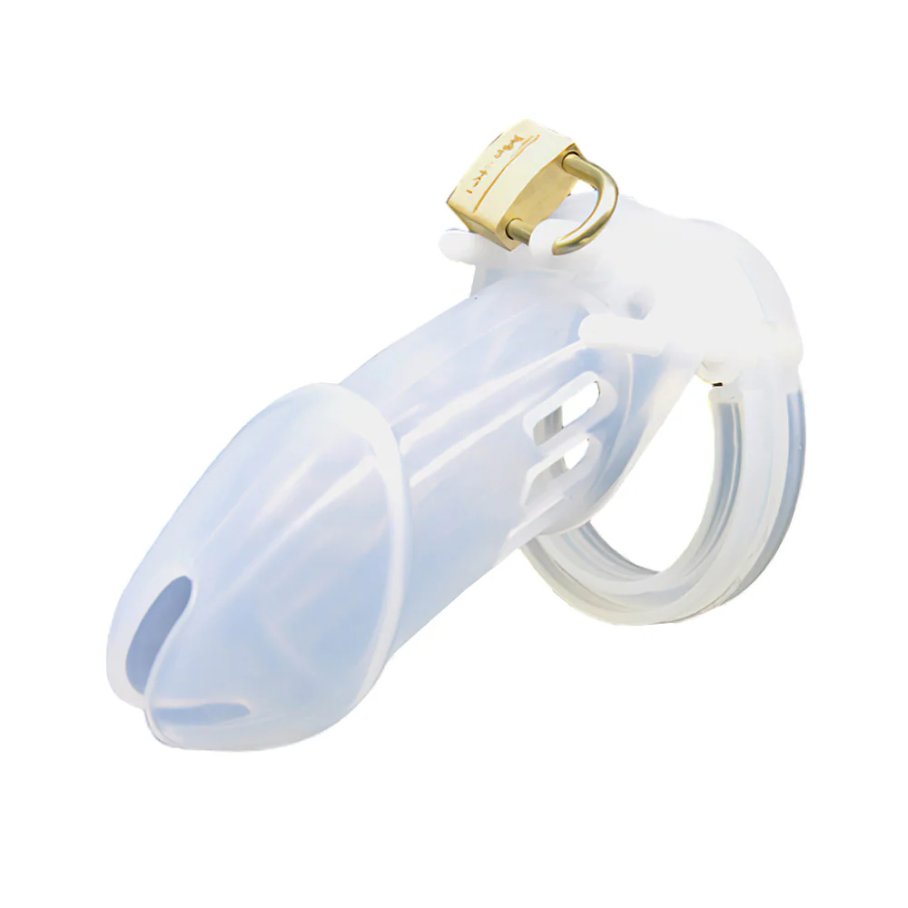 Soft Silicone Chastity Cage - Image 8