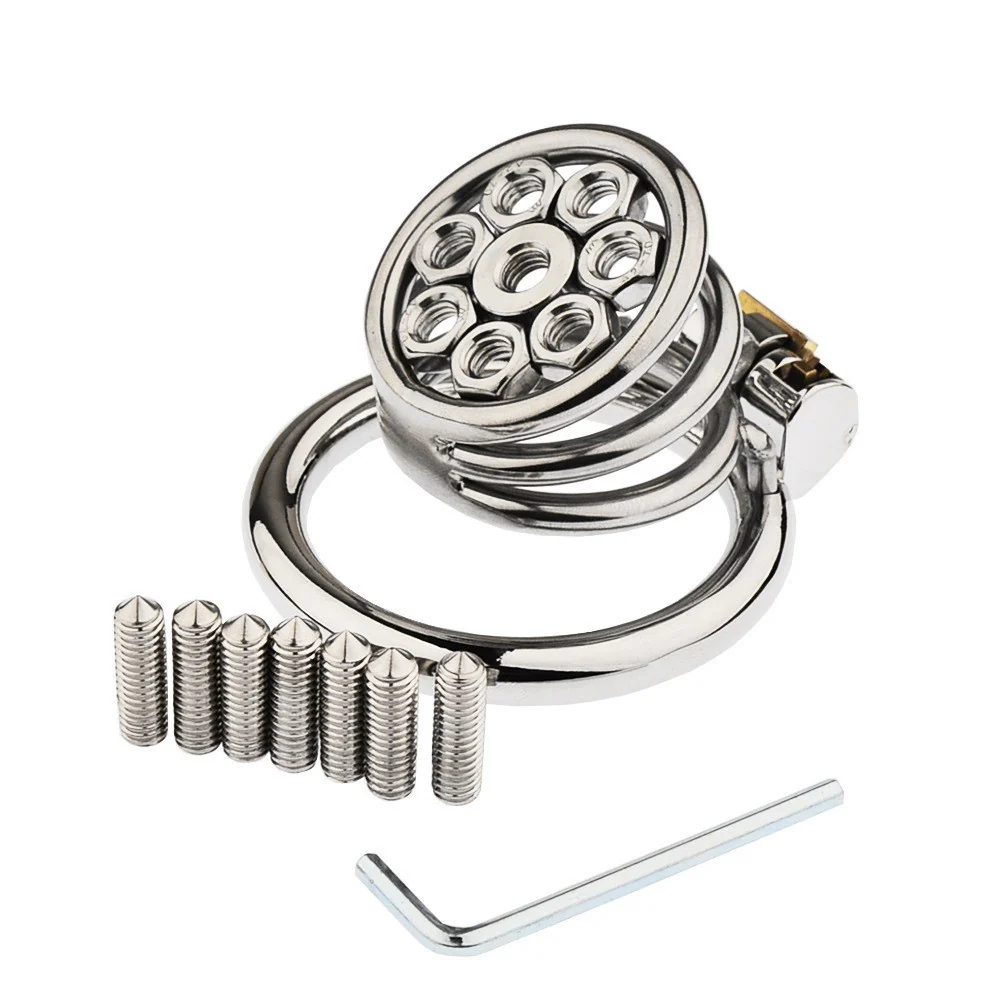 Spiked Extreme Male Chastity Punishment - Image 5