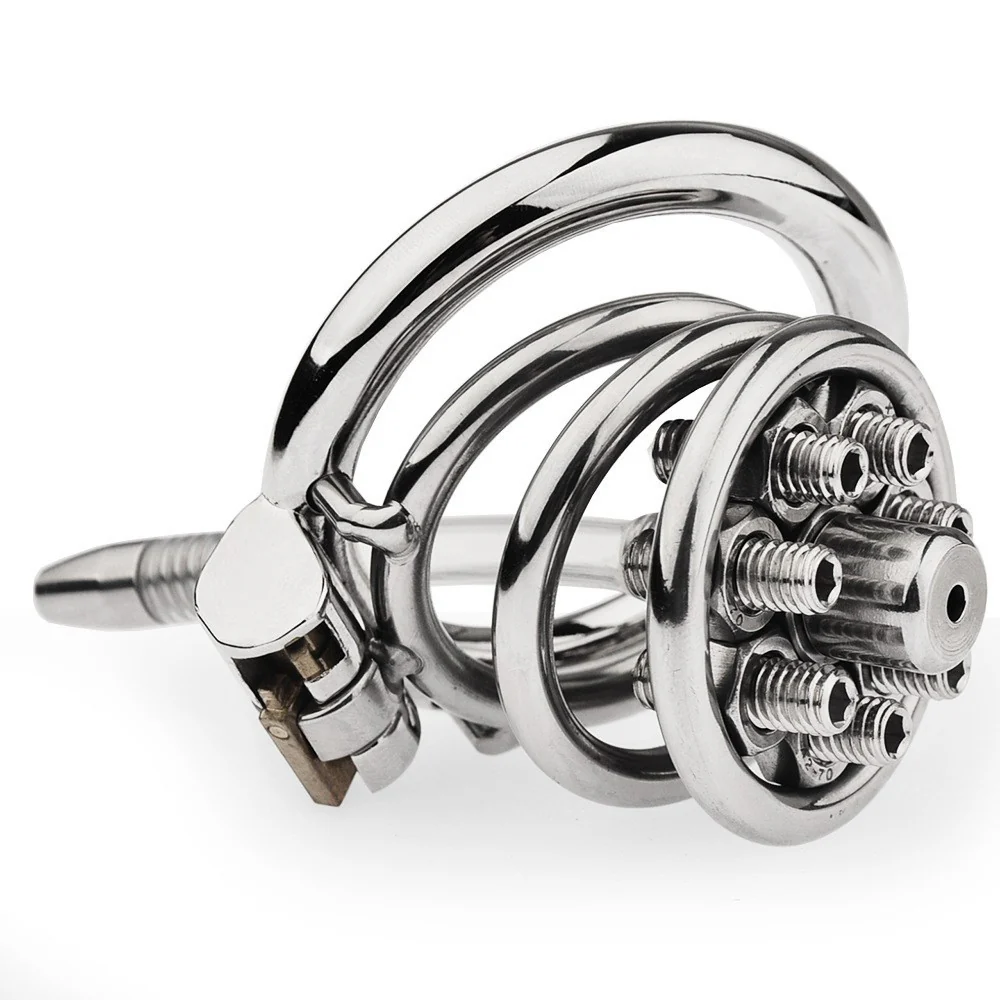 Spiked Extreme Male Chastity Punishment - Image 7