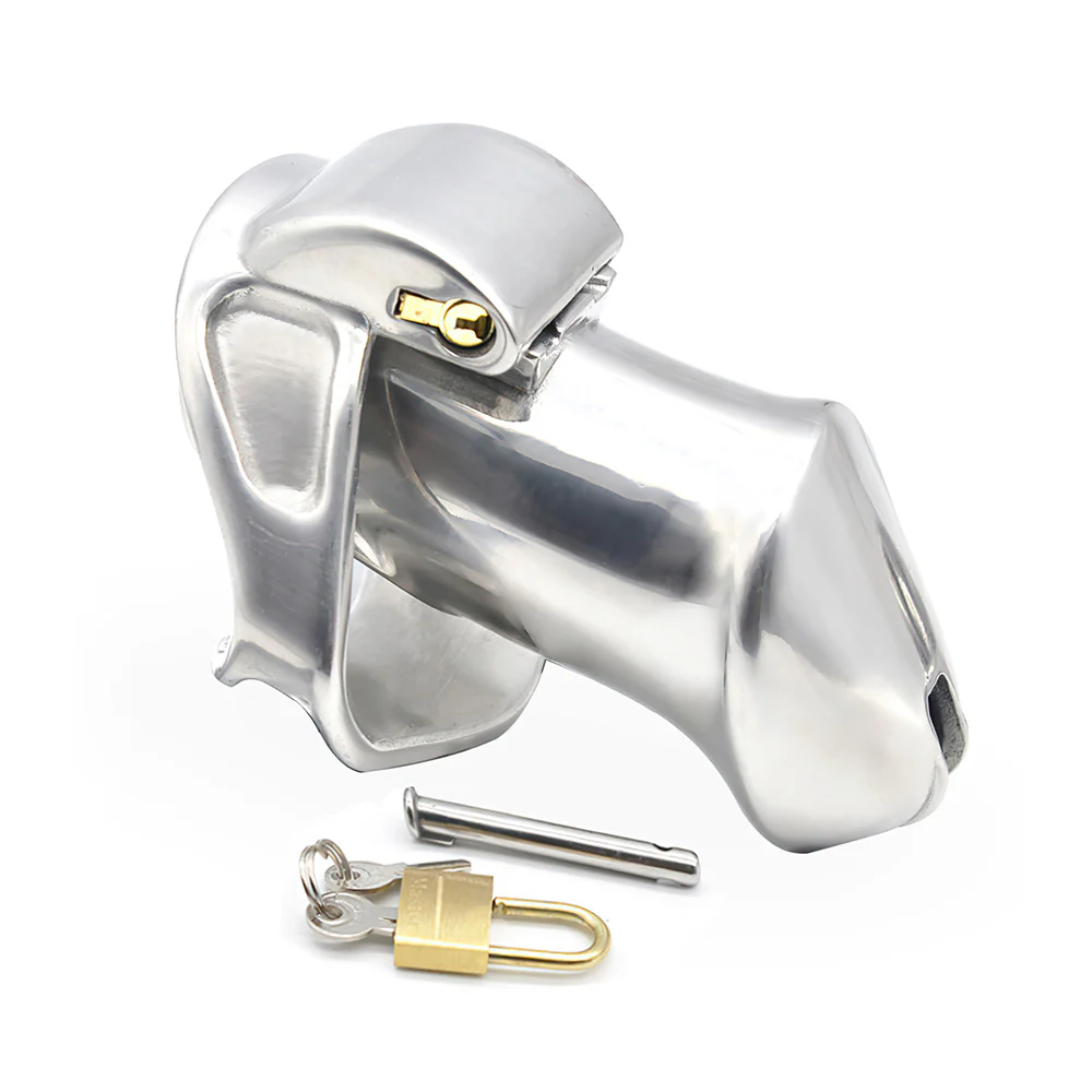 Stainless Steel Chastity Cage - Image 3