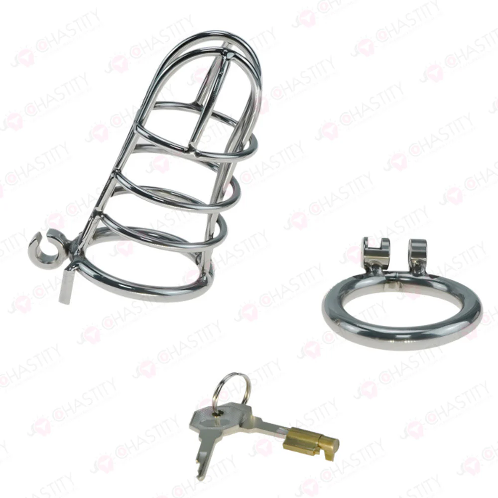 Stainless Steel Chastity Slavery - Image 5