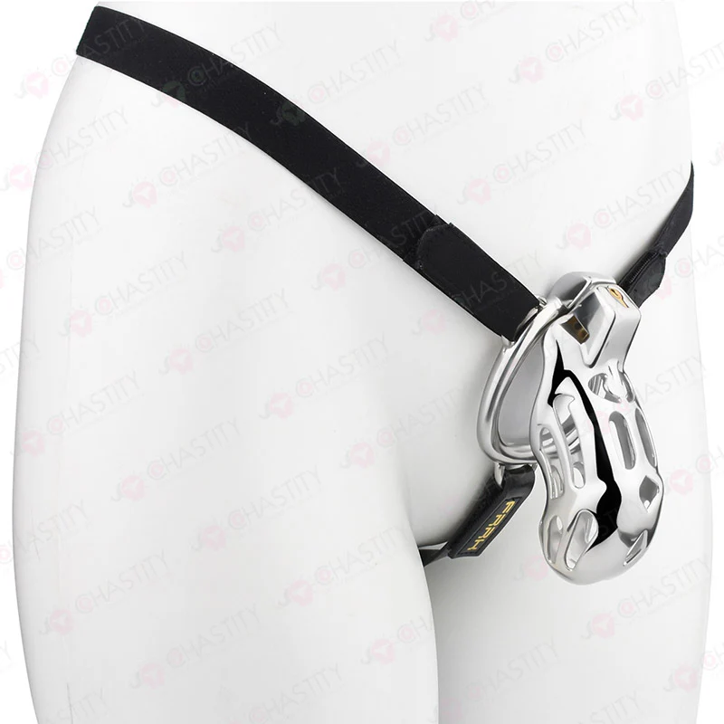 Steel Chastity Bondage (With Three-Way Auxiliary Belt) - Image 10