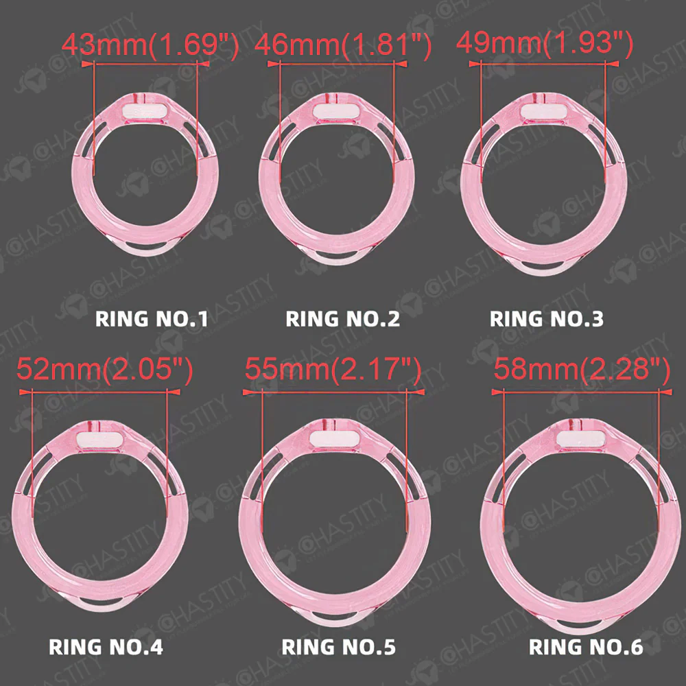 Stretchable Spring Loaded See-Through Chastity Cage - Image 5