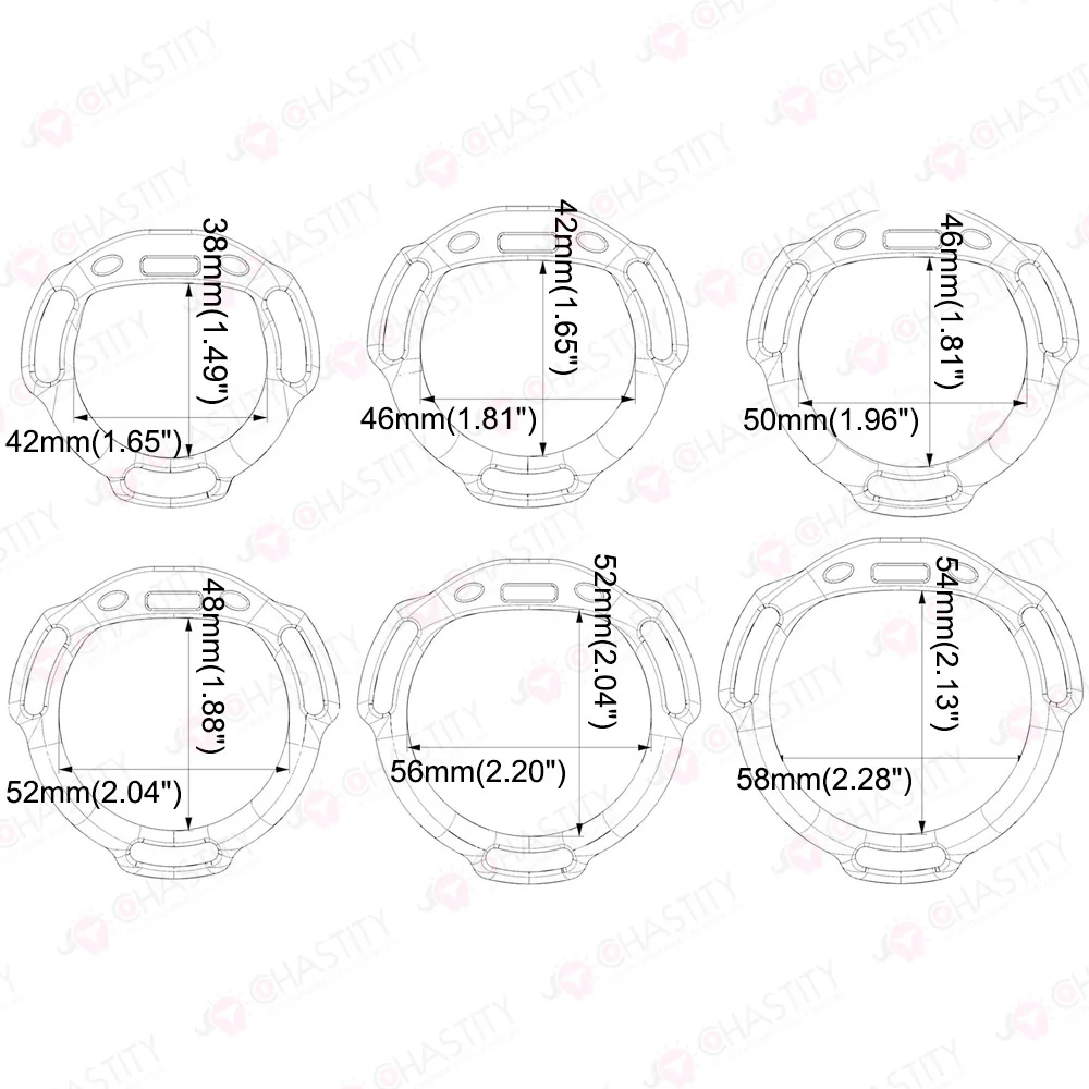 Tartarus's Chastity Prison Men's Unit - Studded Chastity Cage - Image 5