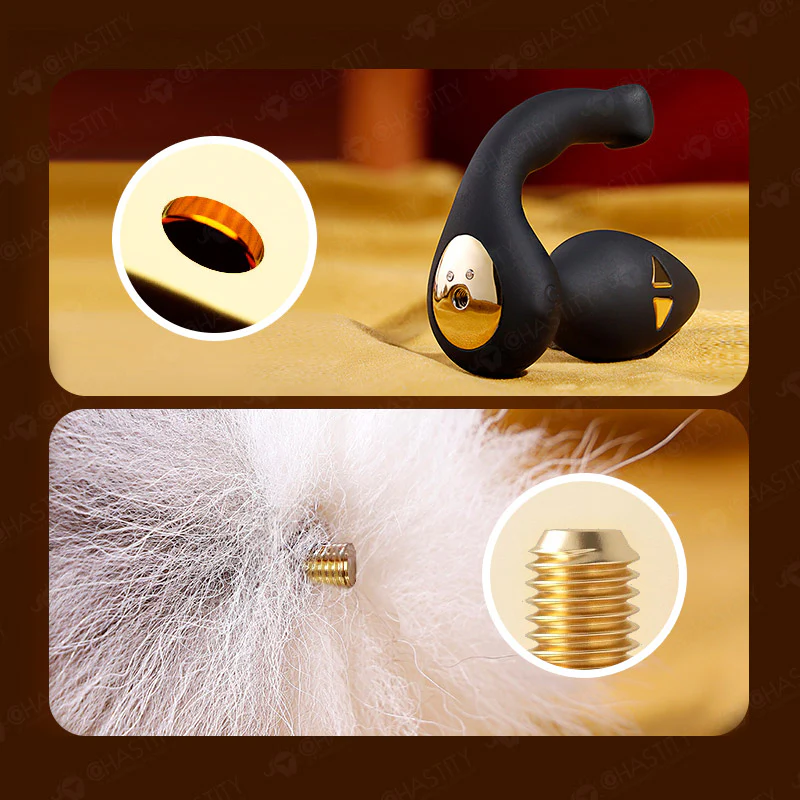 LOCKINK·SEVANDA Tail Butt Plug  & Bell Butt Plug (Vibration And Electric Shock) - Image 9