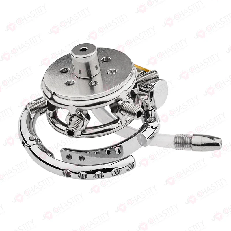 Tortured In Chastity - Spiked Series (Adjustable Hinged Ring) - Image 8