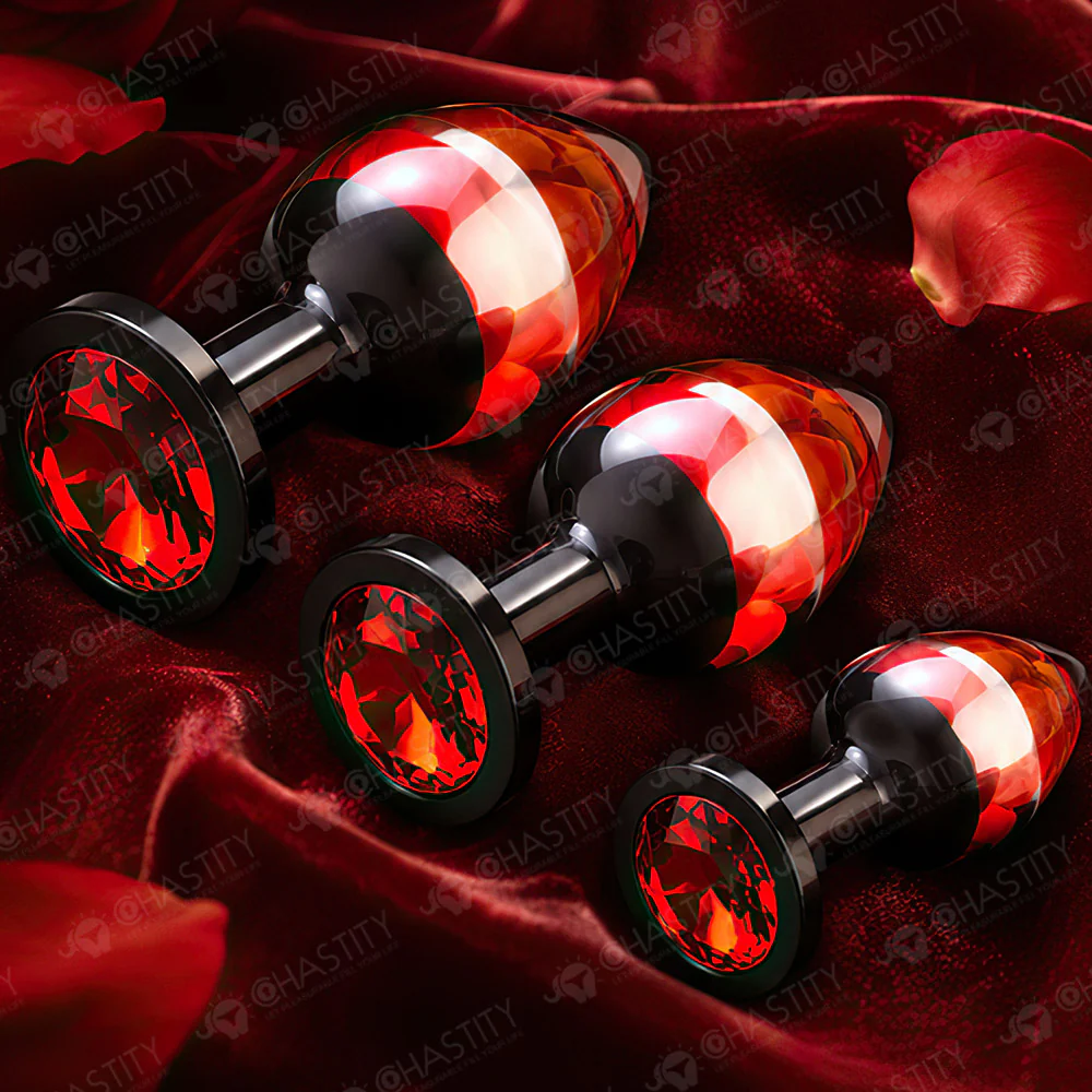 Transparent Rose Butt Plug - Image 6