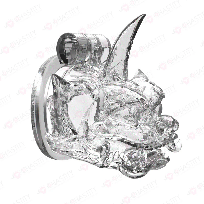 Unicorn Chastity Cage With 4 Rings - Image 7