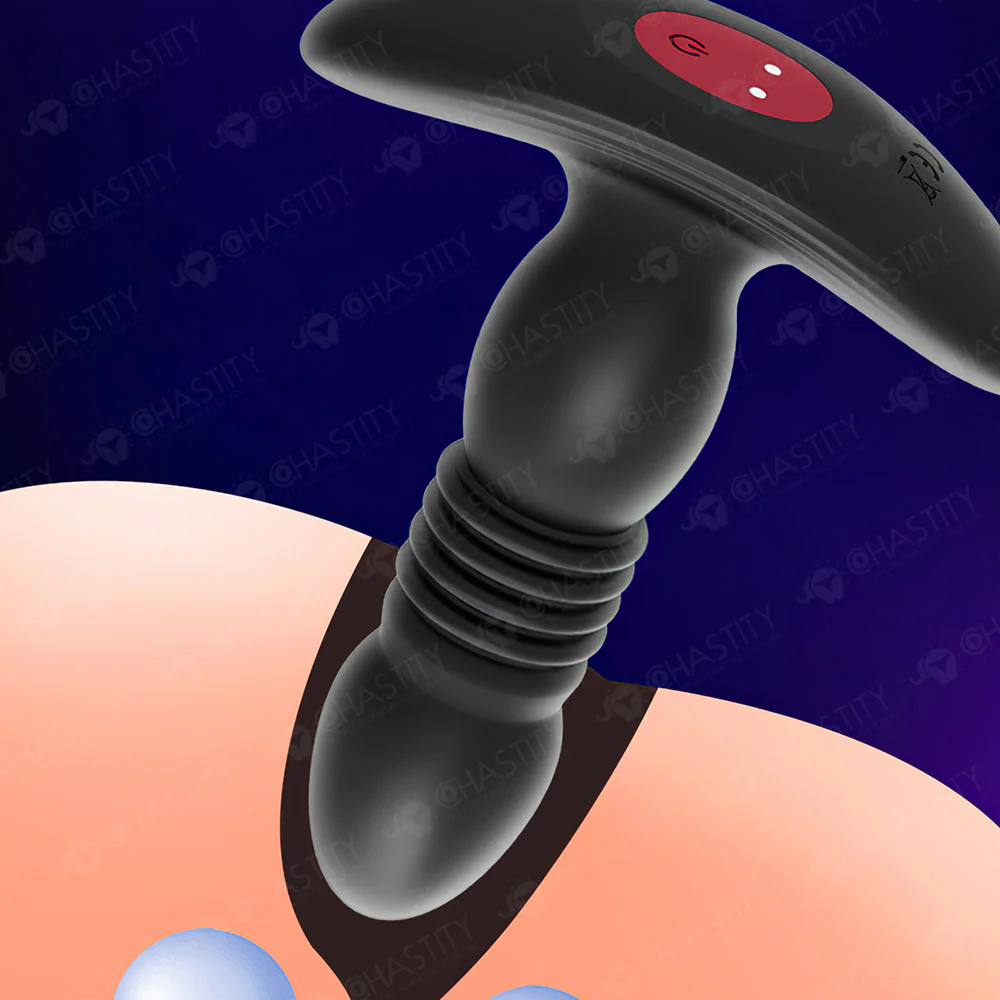 Wireless Remote Vibrating & Telescopic Butt Plug - Image 4