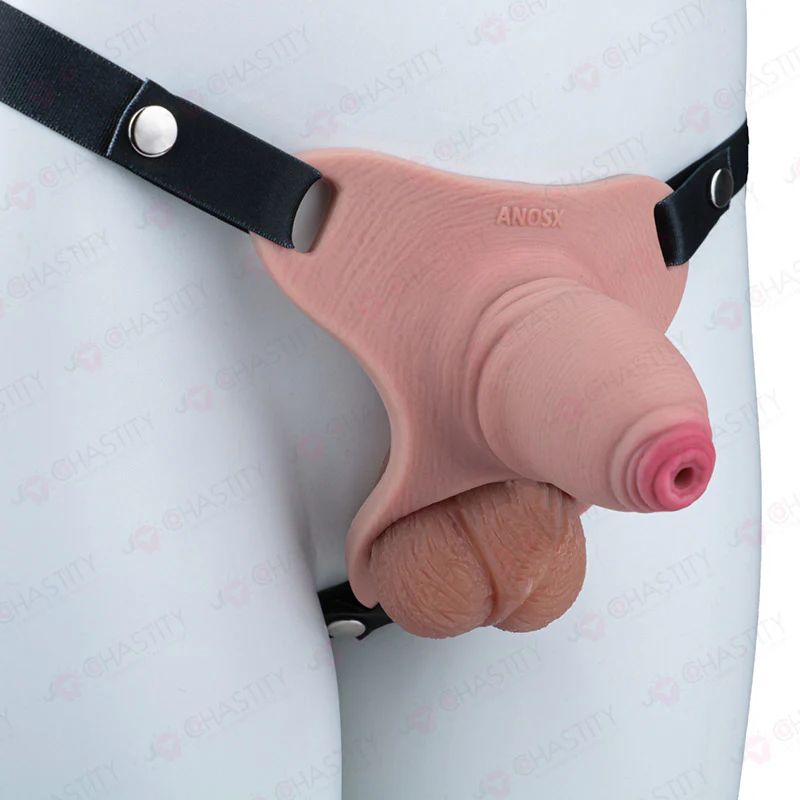 Wearable Penis Male Chastity Pants - Image 20