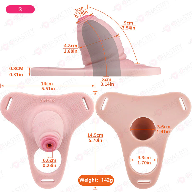 Wearable Penis Male Chastity Pants - Image 3