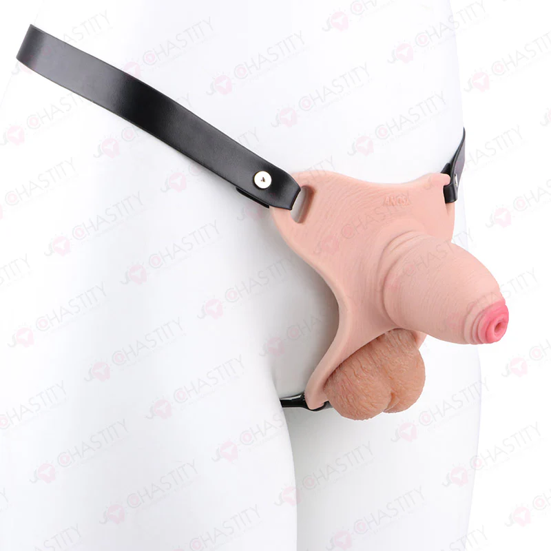 Wearable Penis Male Chastity Pants - Image 8